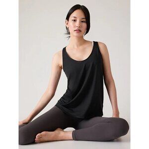 NWT Athleta Chi Scoop Tank - L Black